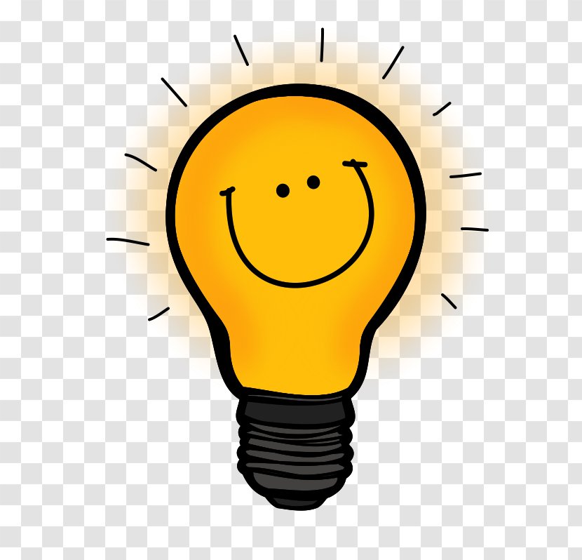 Incandescent Light Bulb LED Lamp Clip Art - Smiley - Poster Set Transparent PNG
