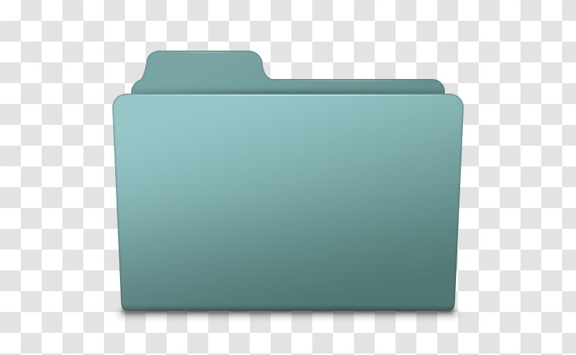 Angle Aqua Turquoise - Rectangle - Generic Folder Willow Transparent PNG