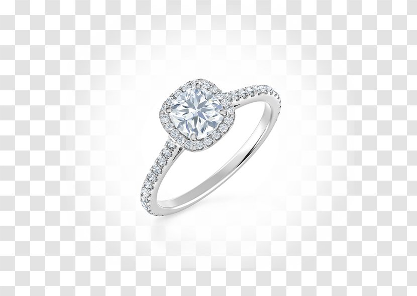 Engagement Ring Diamond Jewelers' Row, Philadelphia Jewellery - Wedding - Halo Transparent PNG
