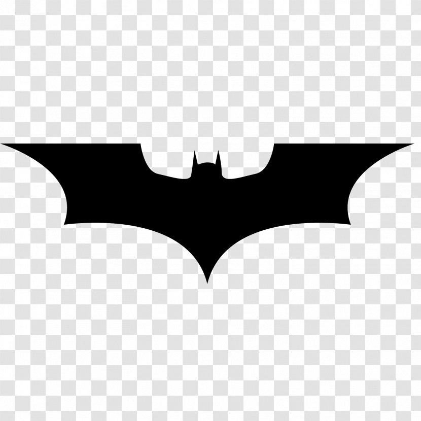 Batman Stencil Symbol Bat-Signal - Monochrome Photography - PPE Symbols Transparent PNG