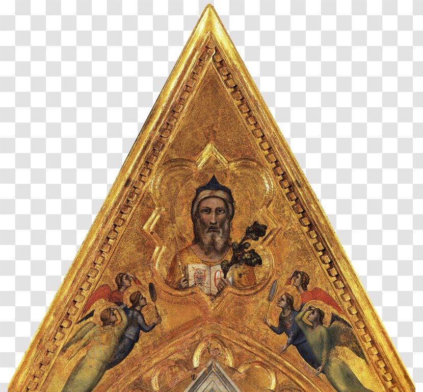 God The Father With Angels San Diego Museum Of Art Baroncelli Polyptych Chapel Basilica Santa Croce - Painting Transparent PNG