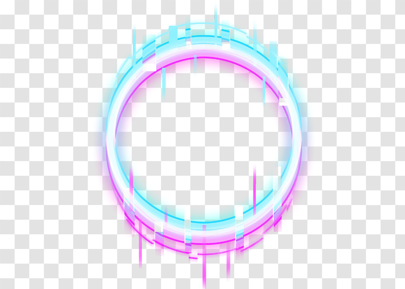 Pink Turquoise Violet Magenta Circle Transparent PNG