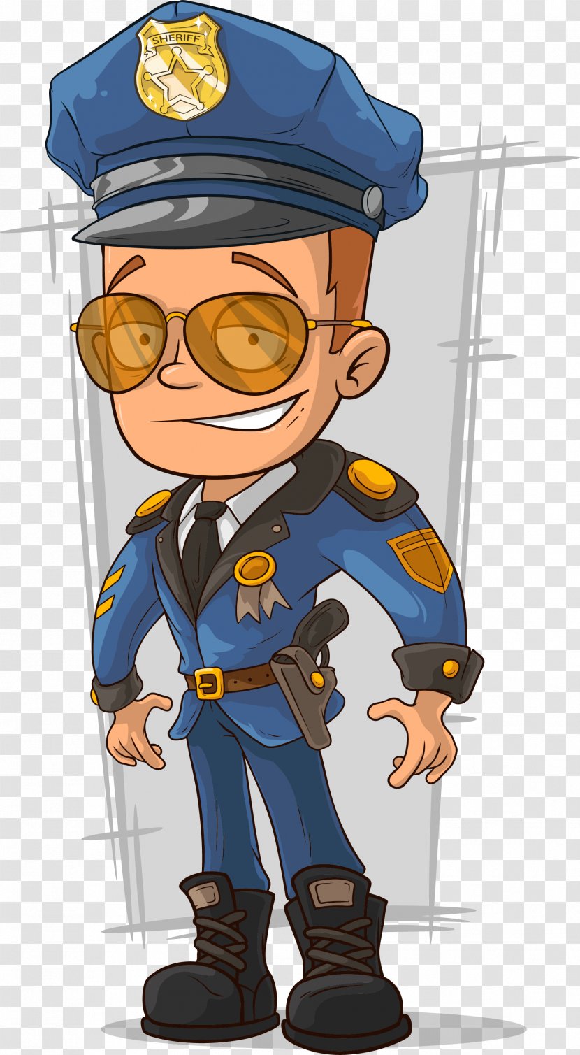 Cartoon Police Officer Royalty-free Transparent PNG