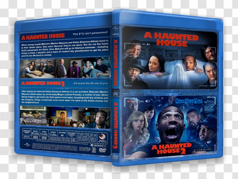 A Haunted House DVD Blu-ray Disc 0 - 2014 - Horror Transparent PNG
