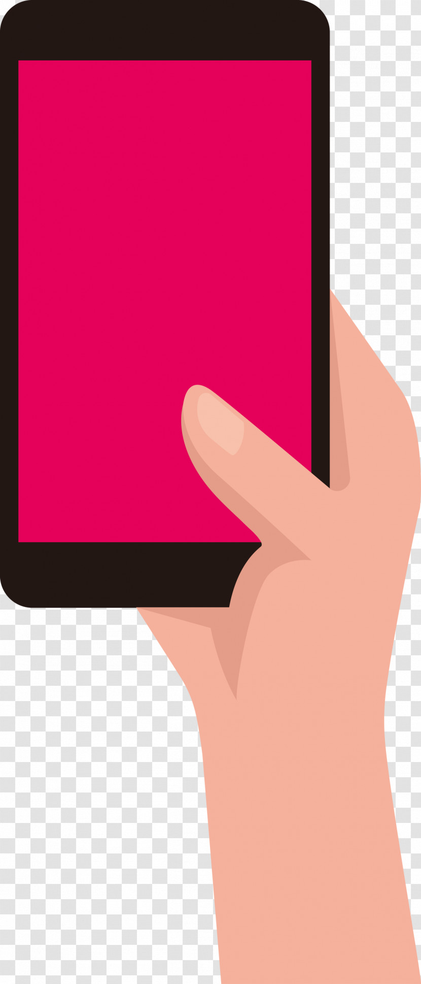 Smartphone Hand Transparent PNG