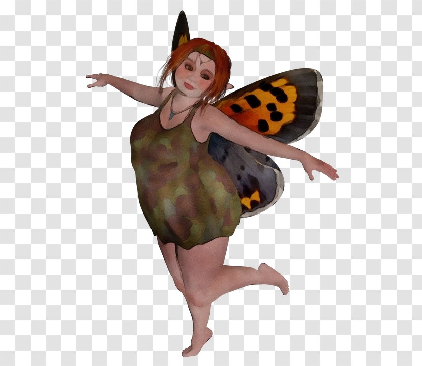 Monarch Butterfly - Pollinator - Costume Transparent PNG