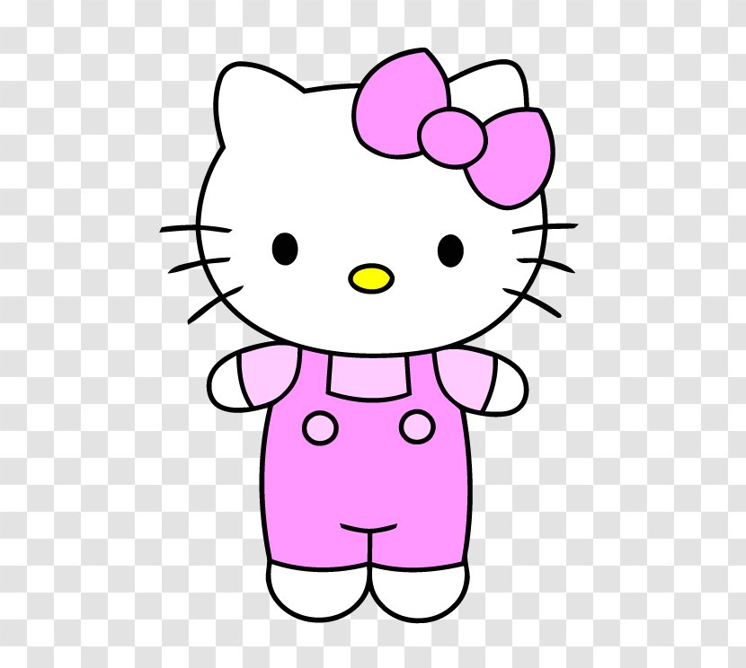 Hello Kitty Drawing Cartoon Sketch - Flower - Clipart Transparent PNG