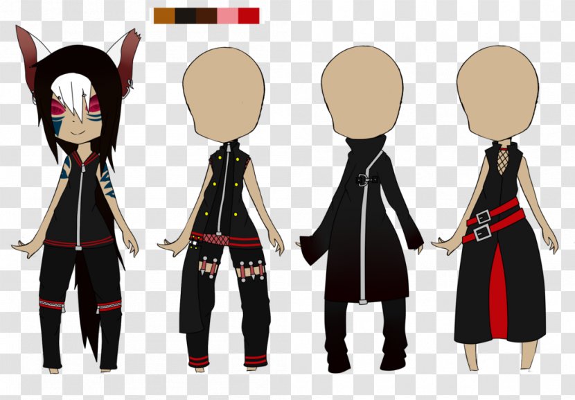 Character Costume Fiction Animated Cartoon - Visual Kei Transparent PNG