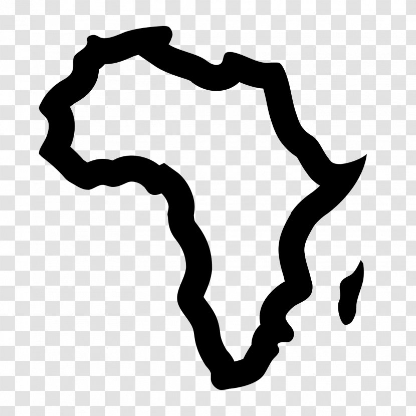 Africa Download - Black And White Transparent PNG