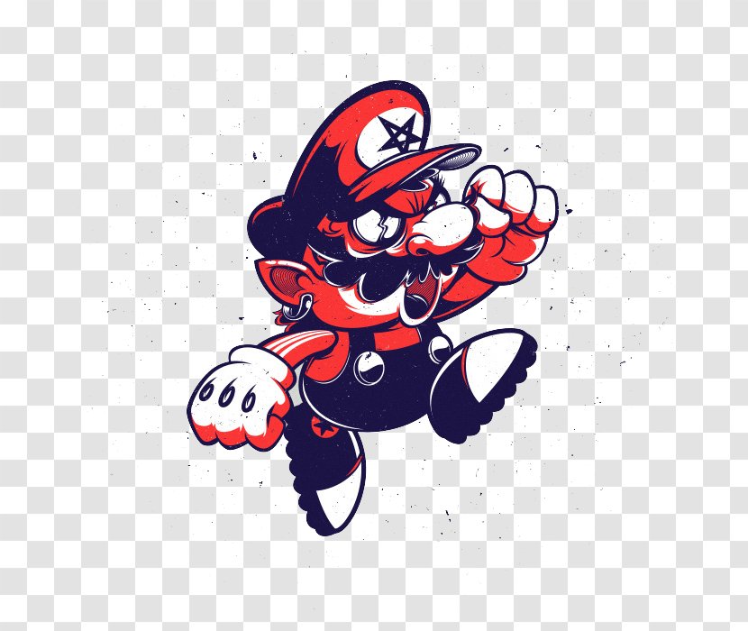 Super Mario Bros. Uno Illustration - Cartoon Transparent PNG