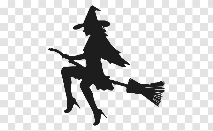 Vector Graphics Silhouette Witch Clip Art Transparent PNG