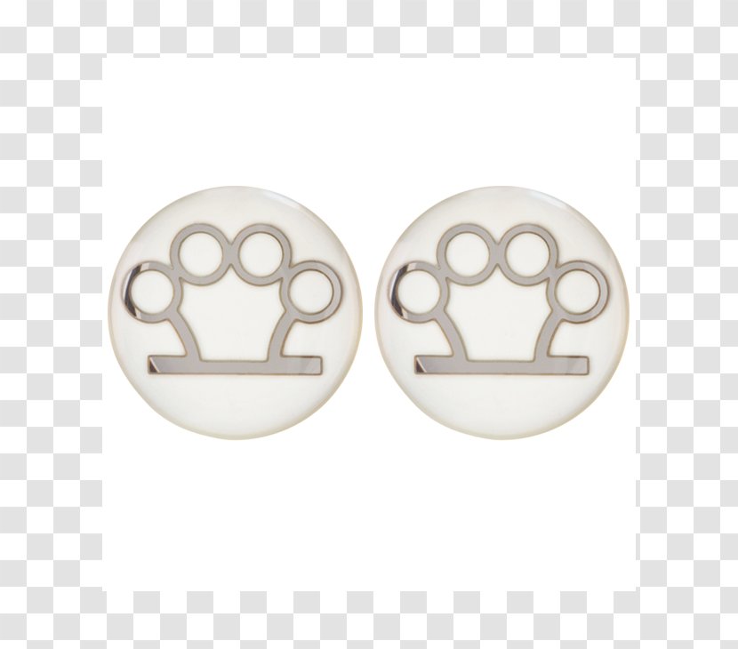 Earring Cufflink Silver Transparent PNG