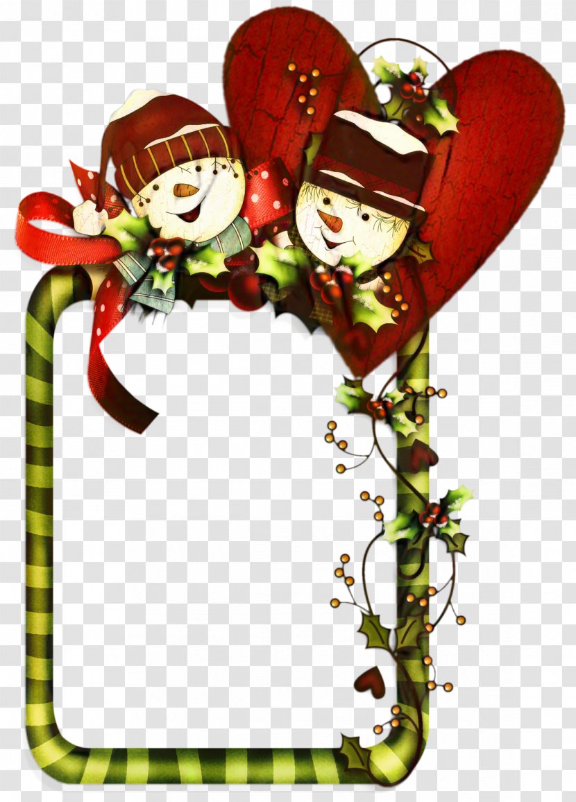 Christmas Picture Frame - Flower - Heart Transparent PNG