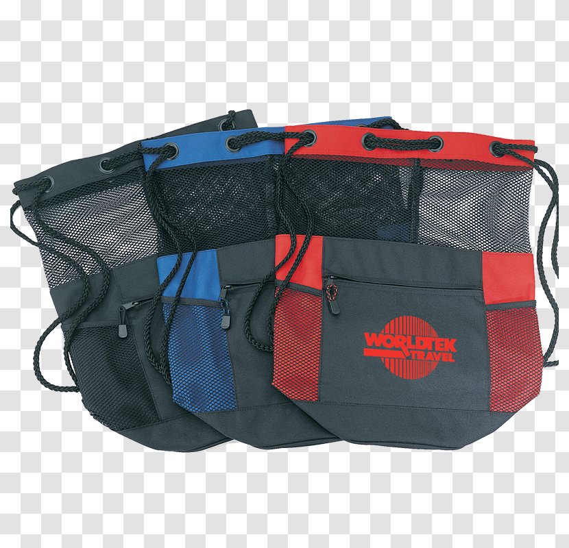 Tote Bag Drawstring Backpack Zipper - Nylon Transparent PNG