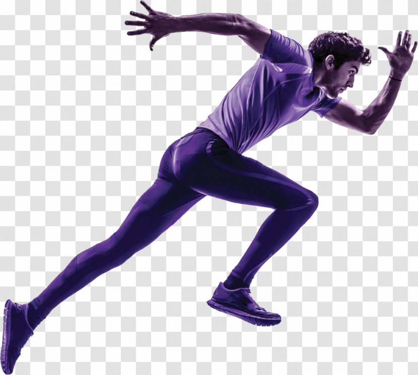 Silhouette Sprint Running - Frame Transparent PNG