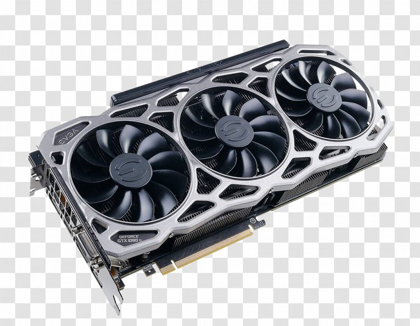 Graphics Cards & Video Adapters EVGA Corporation GeForce PCI Express Processing Unit - Nvidia Geforce Gtx 1080 Ti - Consumer Electronics Transparent PNG