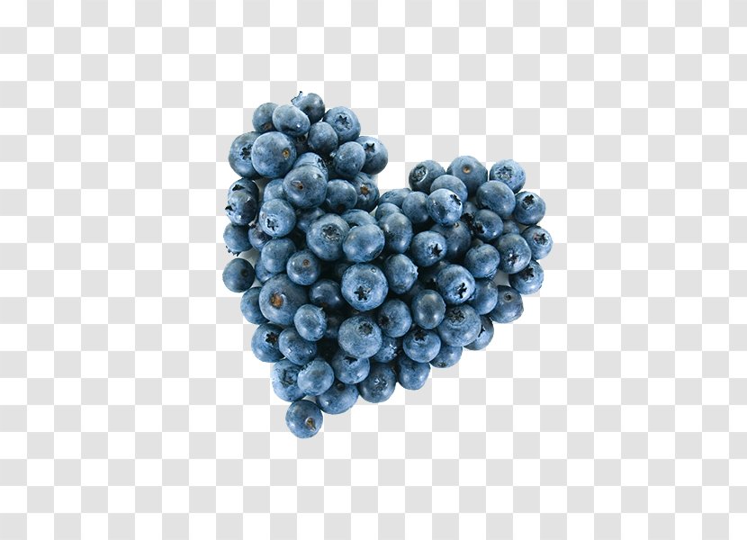 Blueberry Heart Fruit Boysenberry - Blueberries Transparent PNG