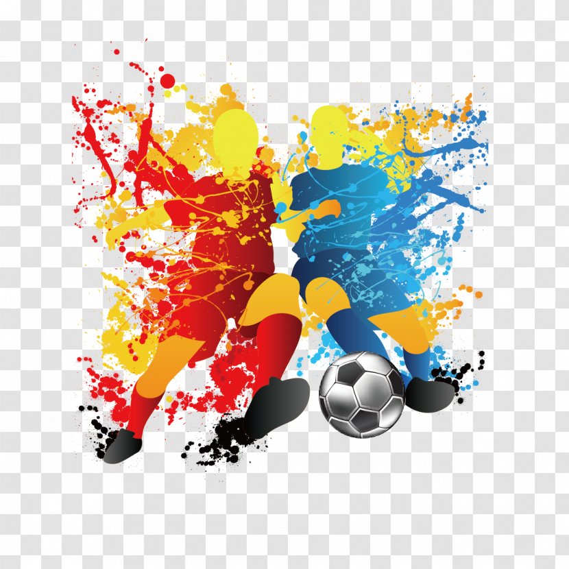 Football Pitch Illustration - Ball - Drawing Playing Transparent PNG