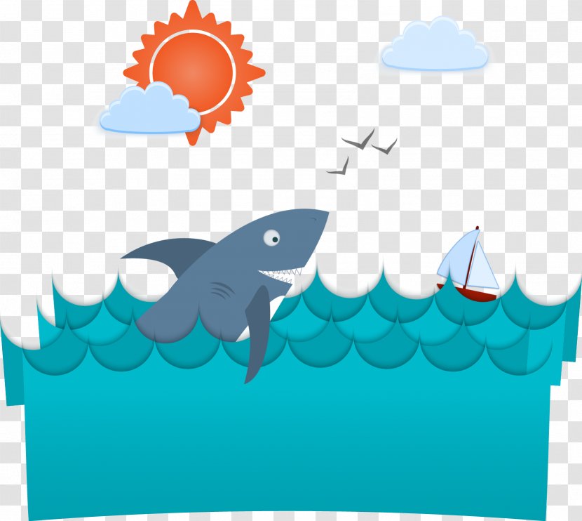 Illustration - Drawing - Vector Shark Transparent PNG