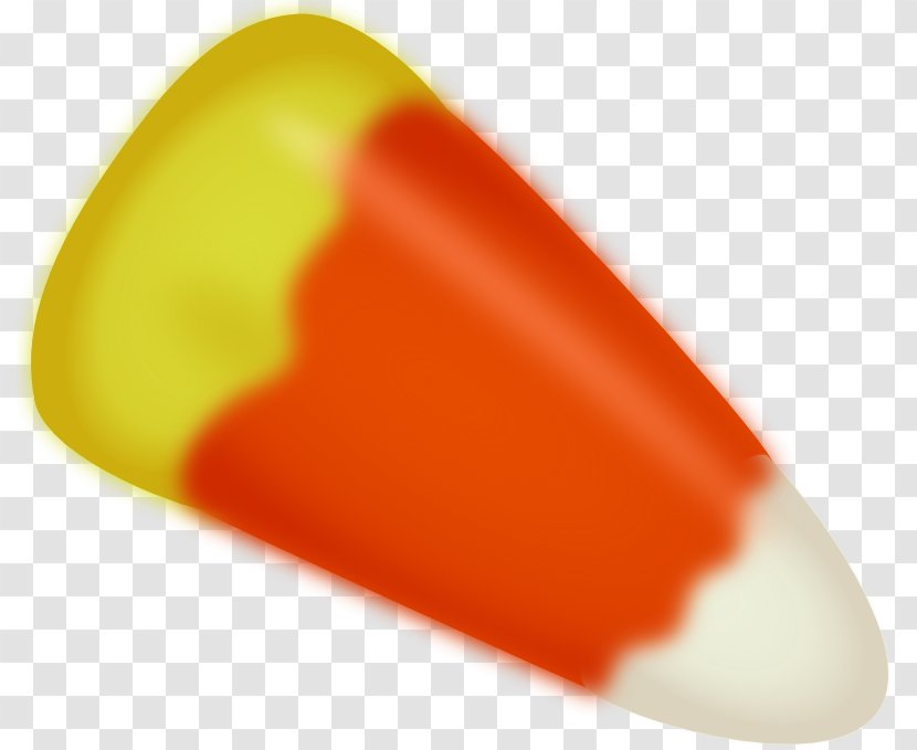 Candy Corn Red Icon - Halloween Clipart Transparent PNG