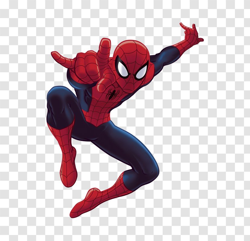 Ultimate Spider-Man Wall Decal Marvel - Roommates Decor - Spider Transparent PNG