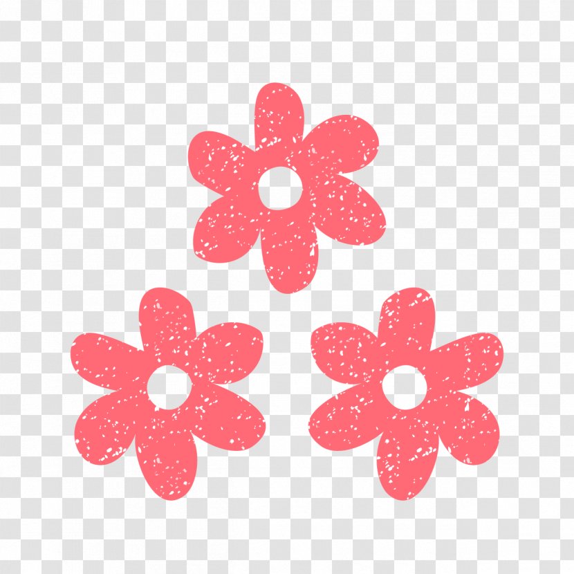 Pink M Pattern - Magenta - FLOWER Transparent PNG