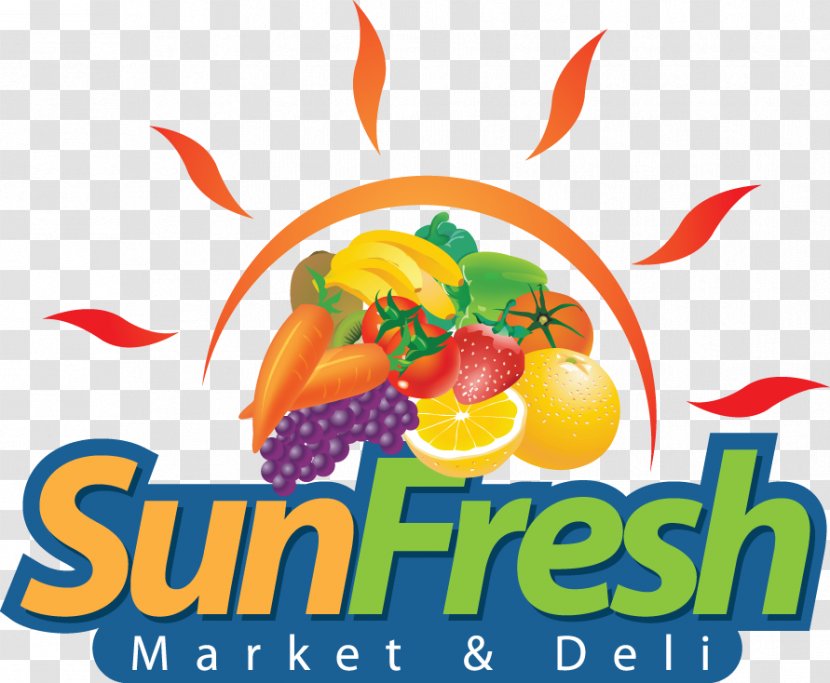 Sun Fresh Market And Deli The Grocery Store Logo - Shopping - Chicago Transparent PNG