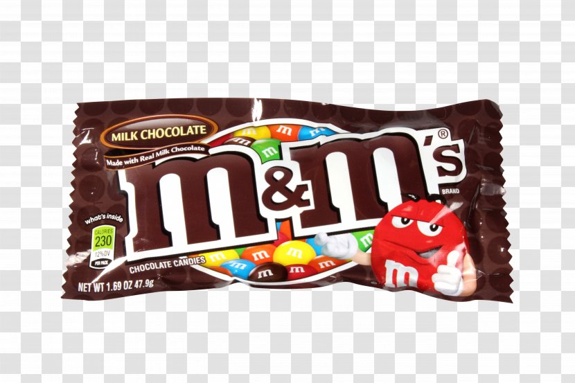 Mars Snackfood M&M's Milk Chocolate Candies White Bar Almond - Food Transparent PNG