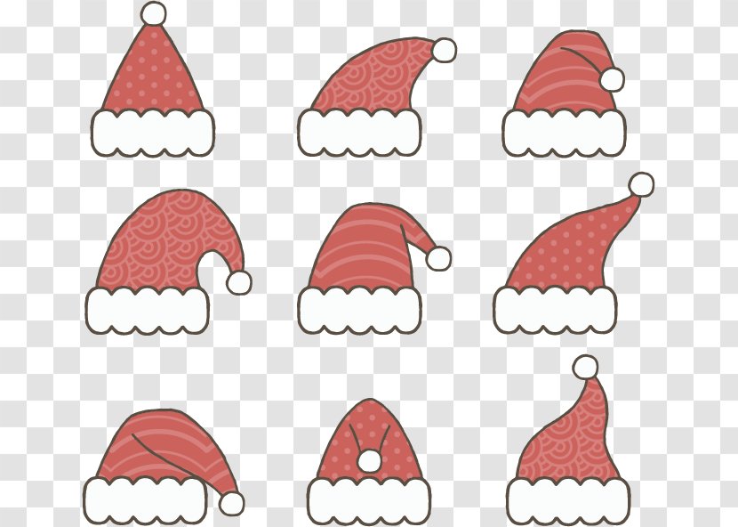 Christmas Hat Clip Art - Heart - 9 Transparent PNG