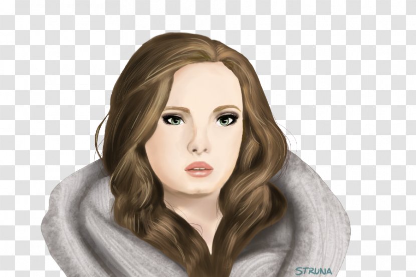 Hair Coloring Oracular Spectacular Face Lancer - Cartoon - Adele Transparent PNG