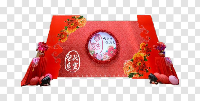 Wedding Chinese Marriage - Red - Background Transparent PNG
