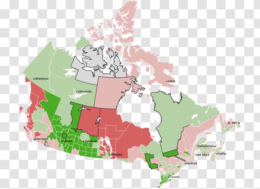 Canada Vector Map - Stock Photography Transparent PNG