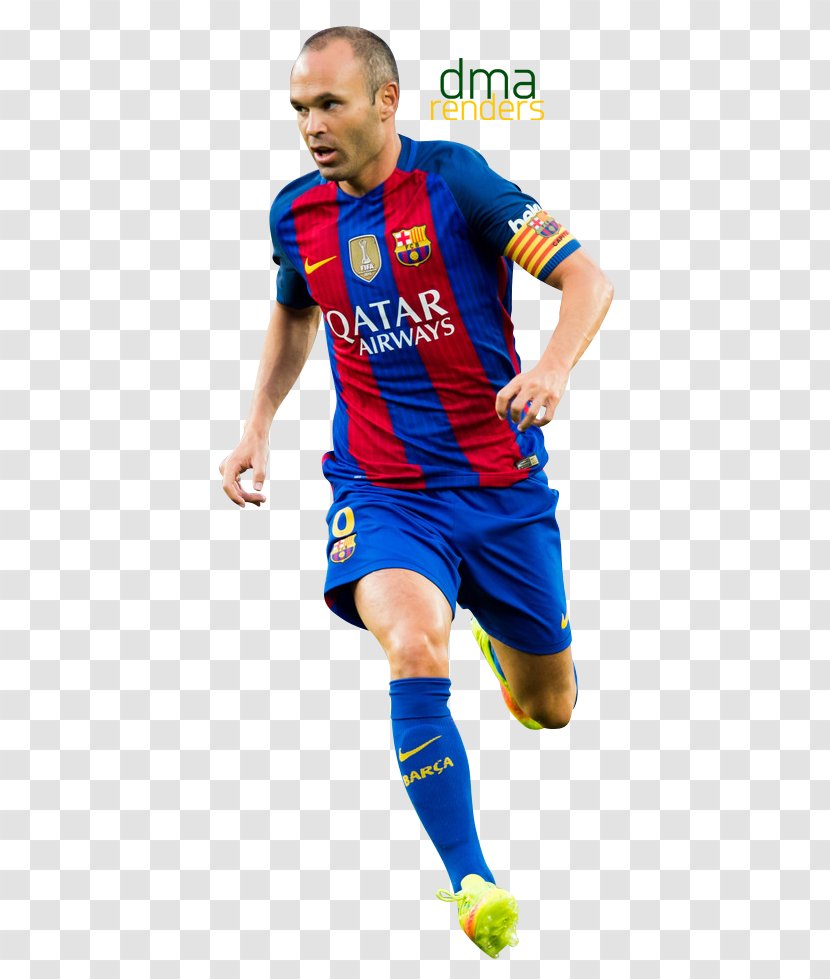 Andrés Iniesta The Artist: Being FC Barcelona Jersey Team Sport - Sportswear - Andres Transparent PNG