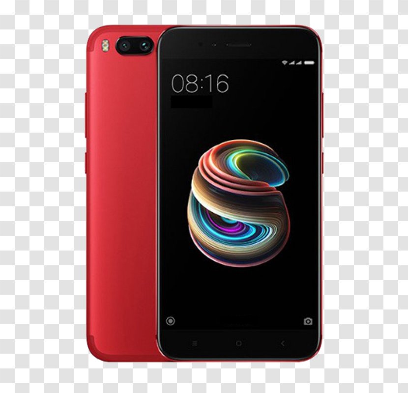 Xiaomi Mi 5X A1 Dual MDG2 4GB/32GB 4G LTE Gold SIM 32GB - Magenta - Red 4GB/64GB RedAndroid Transparent PNG