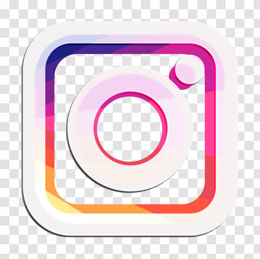 Instagram Icon Social Media - Camera - Rectangle Magenta Transparent PNG