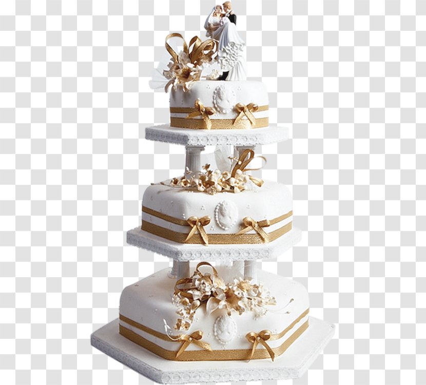 Wedding Cake Torte Fruitcake Decorating - Pastry Chef - Illustration Transparent PNG