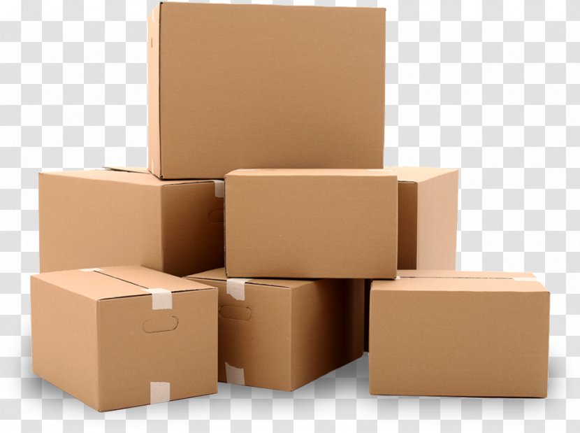 Cardboard Box - Rectangle - Beige Transparent PNG