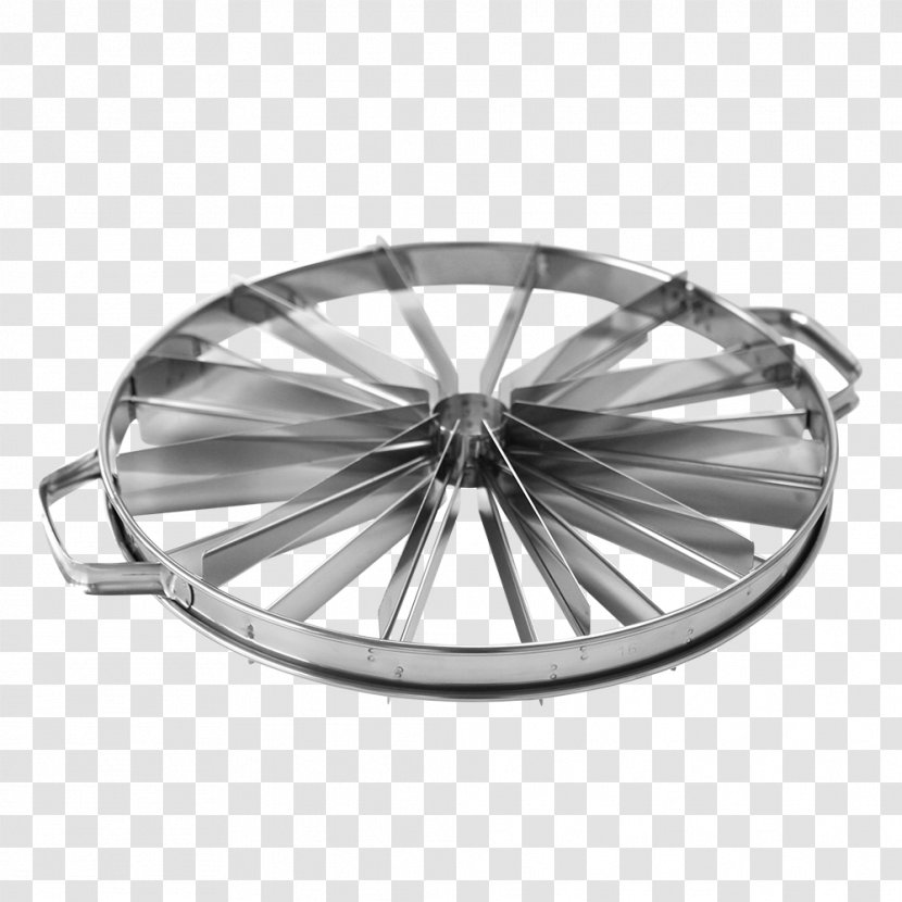 Silver Spoke Alloy Wheel Rim Transparent PNG