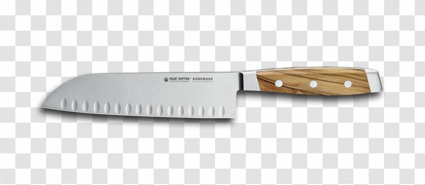 Knife Kitchen Knives Santoku Blade Utility - Ham Slices Transparent PNG