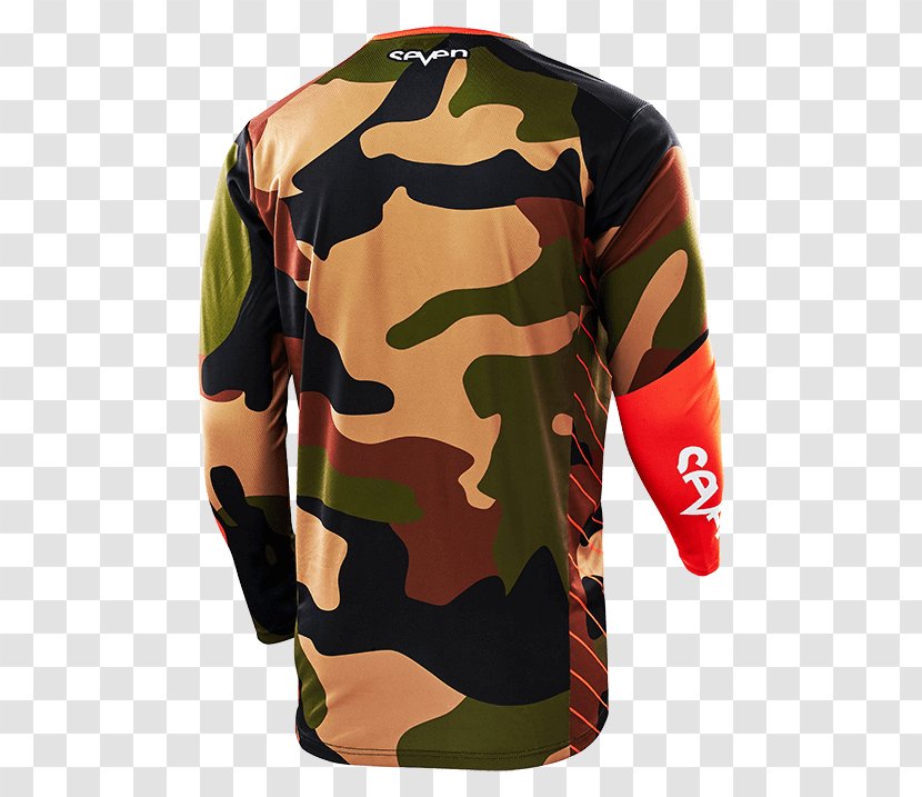 Jersey Soldier Military Camouflage - Motocross Transparent PNG