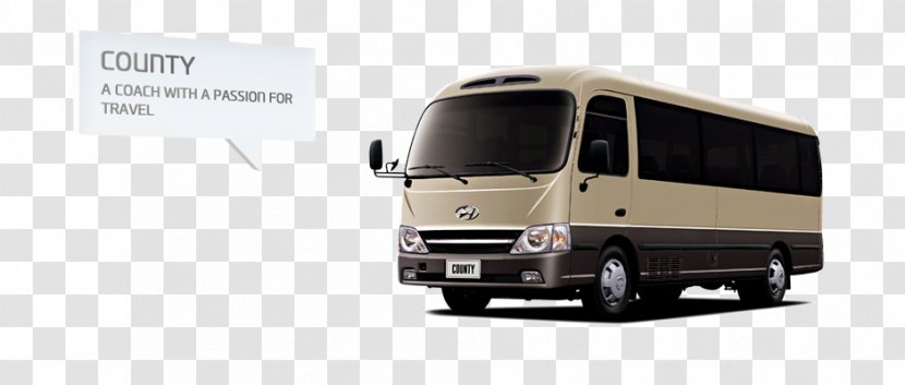 Hyundai County Starex Bus Mighty - Vehicle - Motor Company Transparent PNG
