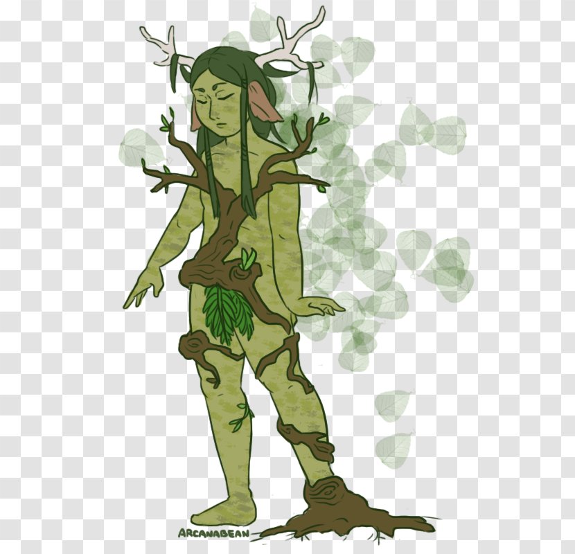Costume Design Fairy Cartoon Plant Stem - Branch Transparent PNG