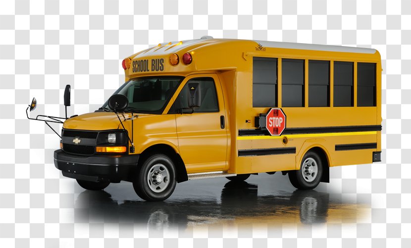 School Bus Trans Tech Car Minibus - Model Transparent PNG