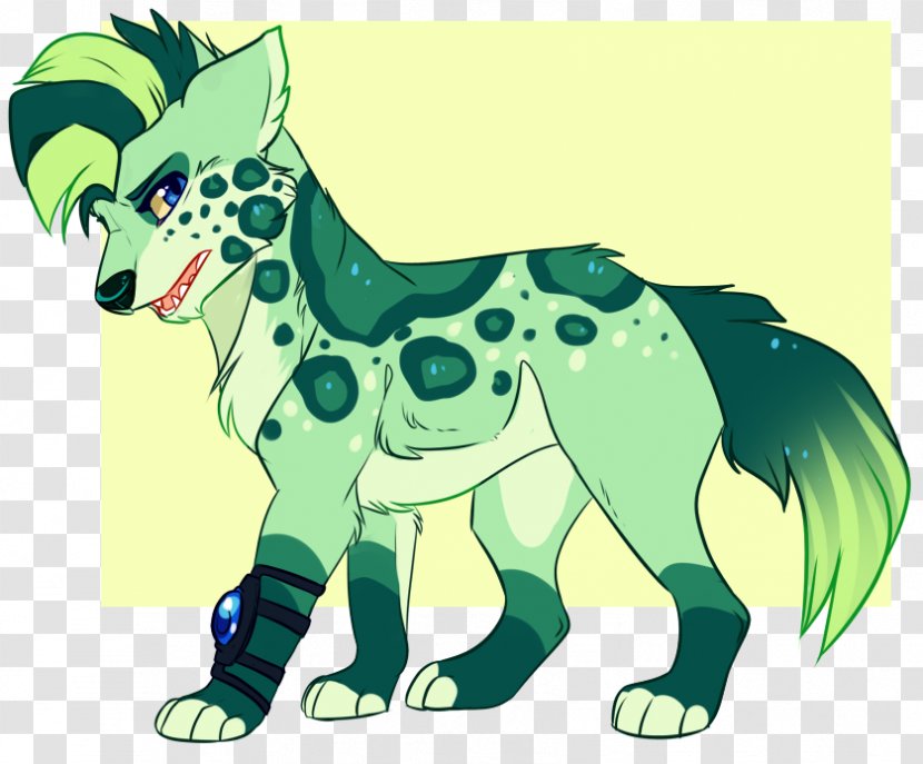 Canidae Horse Cat Dog - Like Mammal - Green Character Transparent PNG