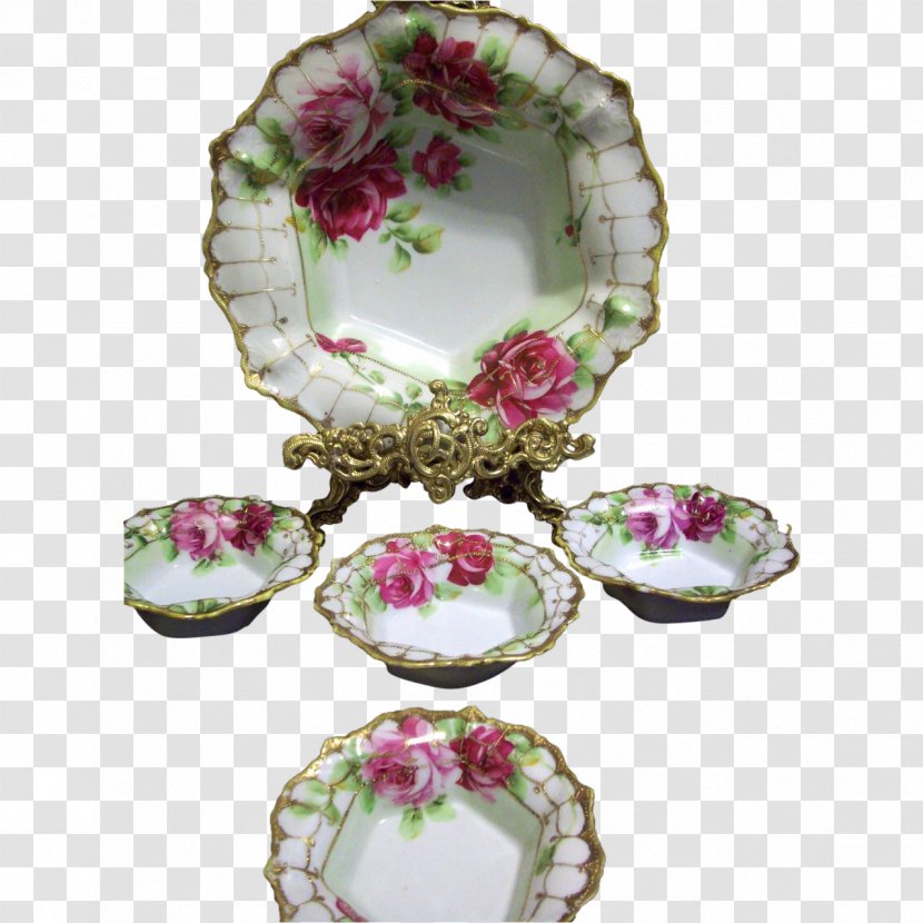 Plate Platter Porcelain Tableware - Dinnerware Set Transparent PNG