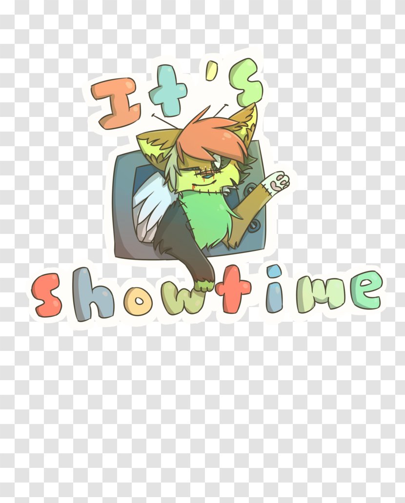 Drawing Art Vertebrate Clip - Fictional Character - Show Time Transparent PNG