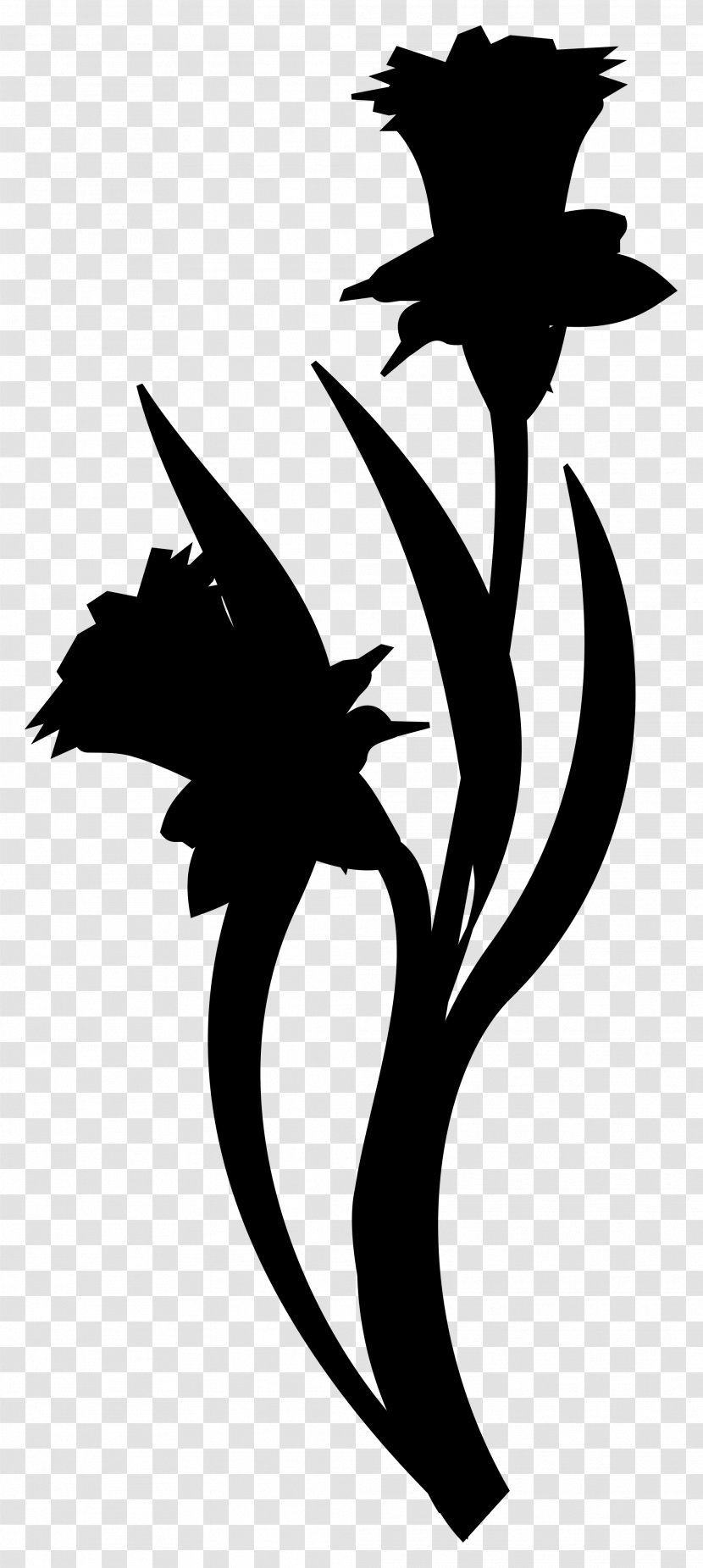 Illustration Clip Art Character Silhouette Flower Transparent PNG