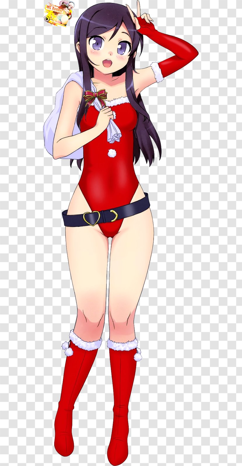 Oreimo Christmas Tree Gift - Cartoon Transparent PNG