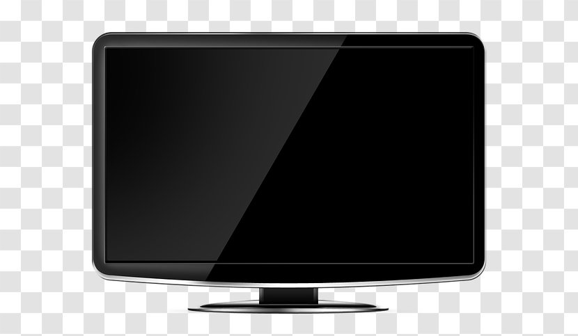 LED-backlit LCD Television Liquid-crystal Display Computer Monitors Set - Output Device - Screen Transparent PNG