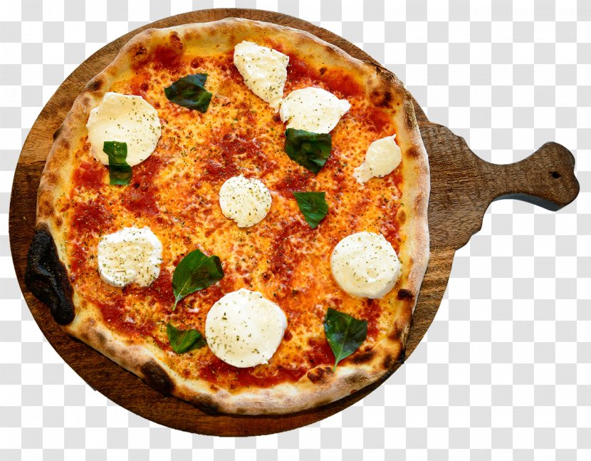 California-style Pizza Sicilian Take-out Italian Cuisine - Dairy Transparent PNG